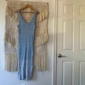 Staud Blue Dana Dress